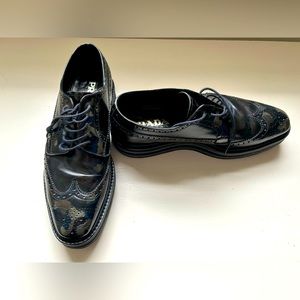 Prada Derby Camo Shoes